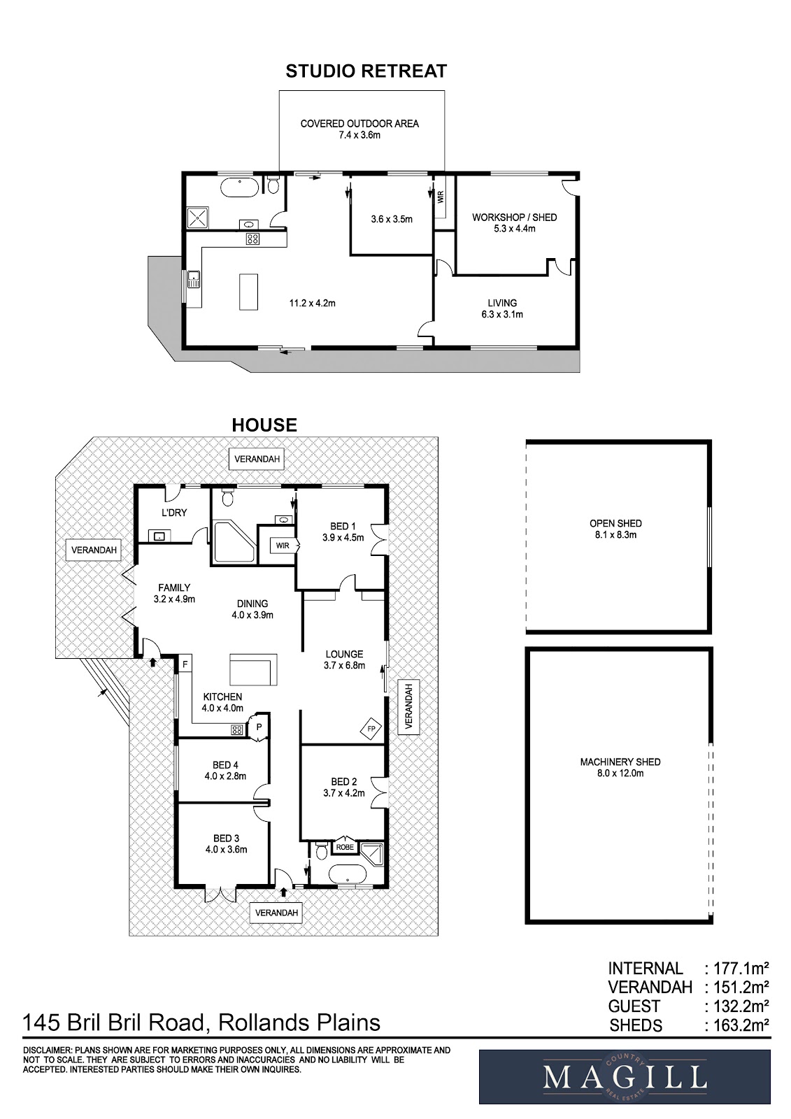 145 Bril Bril Road, Rollands Plains For Sale by Farmbuy.com - floorplan 1
