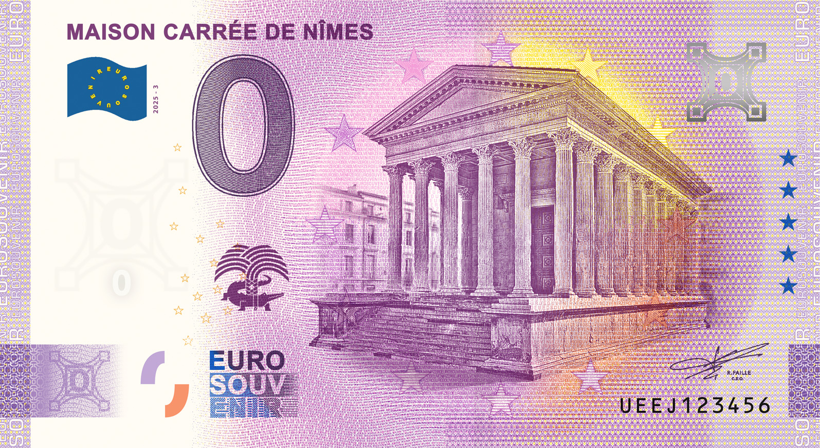 Billet 0€ MAISON CARRÉE DE NÎMES