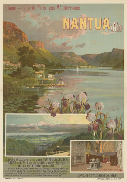 Chemins de Fer de Paris Lyon Méditerranée Nantua Ain 1904