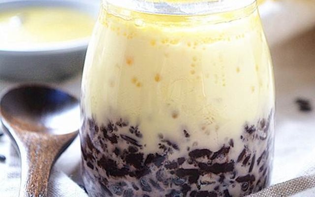 Pudding Nếp Cẩm