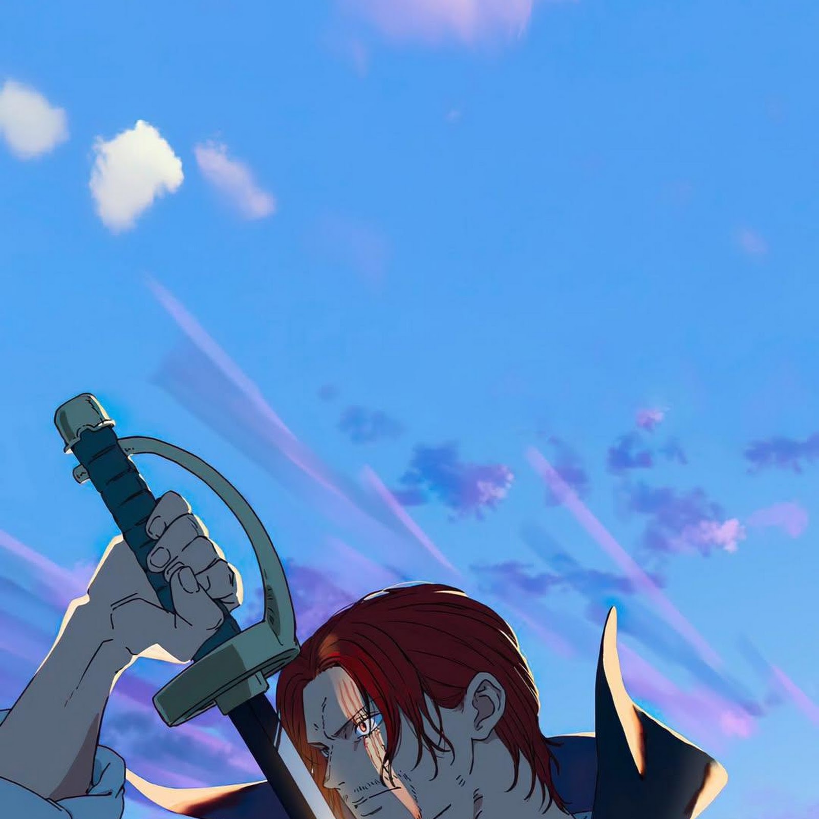Download One Piece, Shanks, Anime, Sword Full HD iPhone