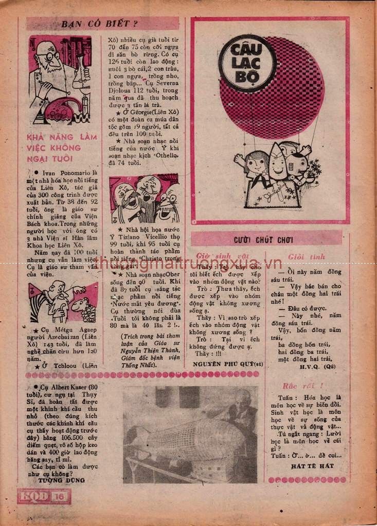 Tuyển tập thơ văn : Tuổi hồng (Số 43 - 1994) - Trang 16