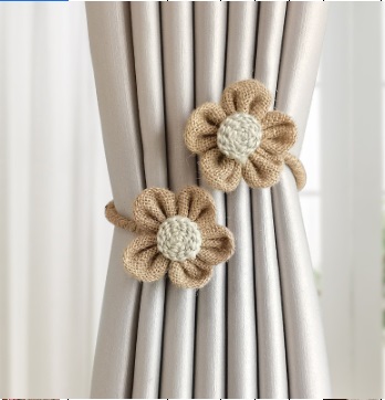 Curtain decoration hemp rope magnetic buckle tie