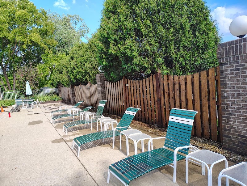 Yardley Court, completed fence staining — view 2