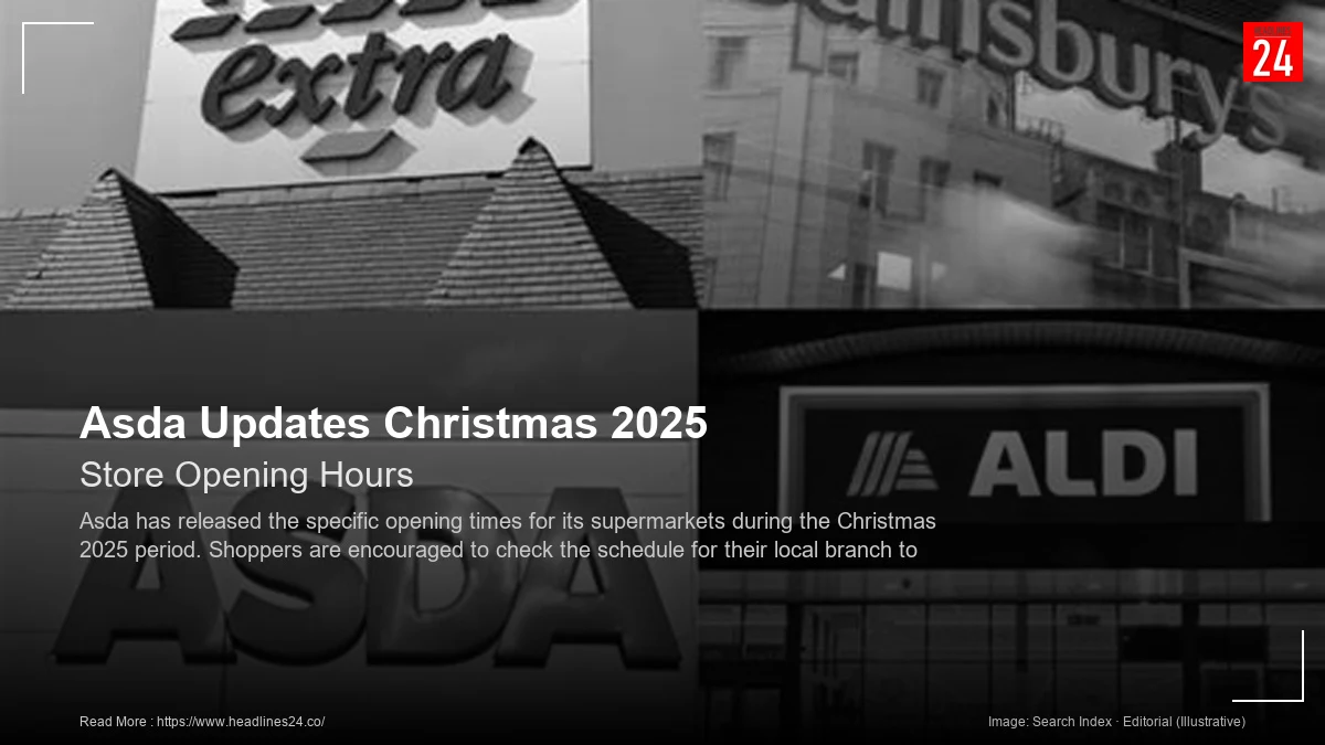 Asda Christmas Opening