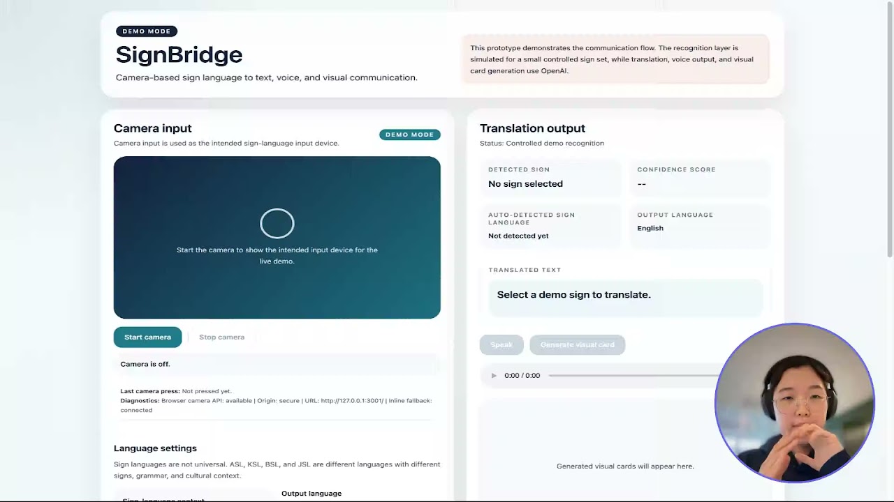 Sign Bridge project preview
