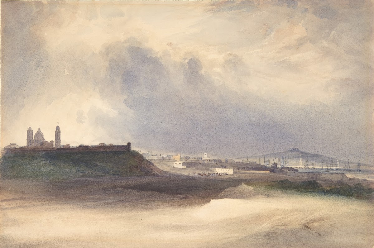 Approach to Montevideo Uruguay 1832