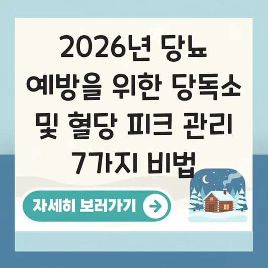 당뇨 예방을 위한 당독소 줄이는 조리법 및 혈당 피크 방지 식사 순서 대표 이미지