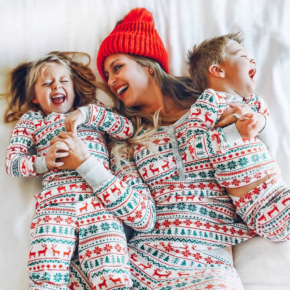 Christmas Family Pajamas, Festive Design