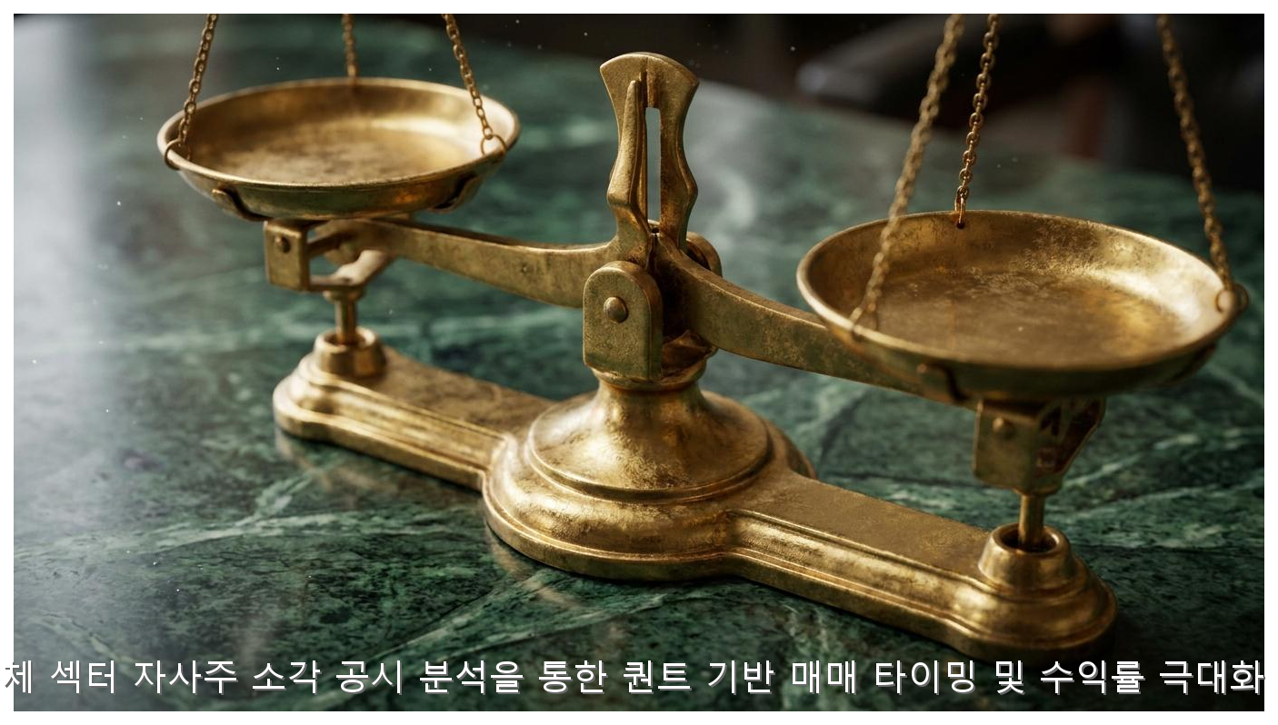 반도체 섹터 자사주 소각 공시 분석을 통한 퀀트 기반 매매 타이밍 및 수익률 극대화 전략 핵심 안내 및 분석 인포그래픽 (2)