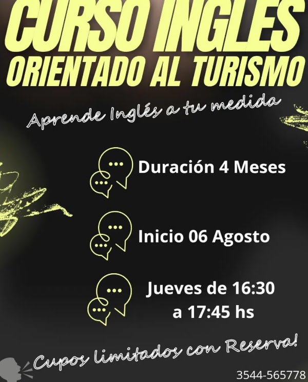 Curso de Inglés Orientado al Turismo