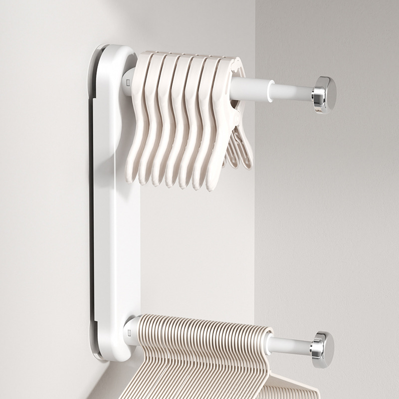Suction cup drying rack, extendable, without drilling