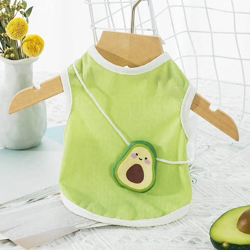 Thin, breathable summer harness shirt for dogs