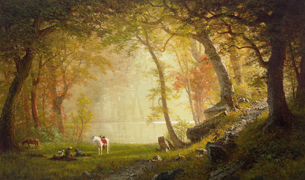 A Rest on the Ride circa 1863 64