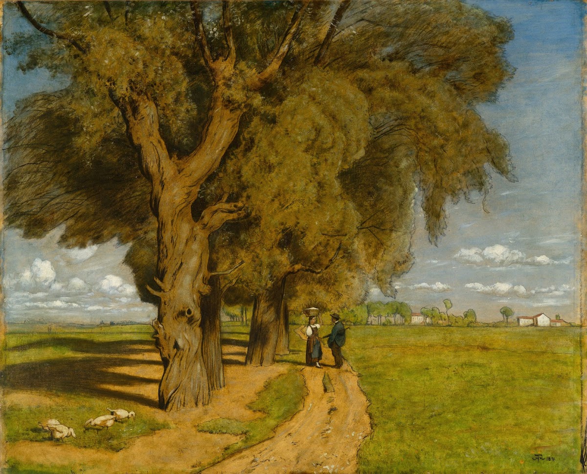 Summer Landscape near Karlsruhe 1891
