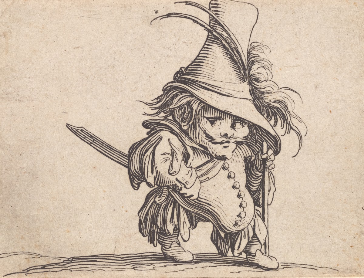 Lhomme au ventre tombant et au chapeau très élevé 1616 1622