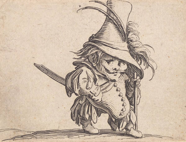 Lhomme au ventre tombant et au chapeau très élevé 1616 1622
