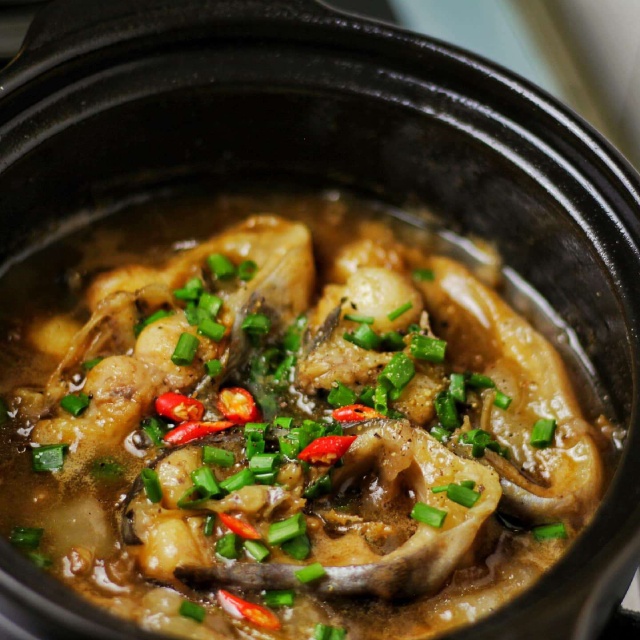 Cá Hú Kho Trái Bần