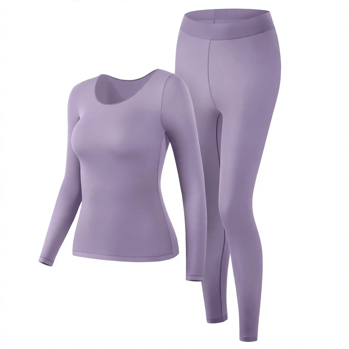 Damen-Thermo-Unterwäscheset, ultradünn, elastisch