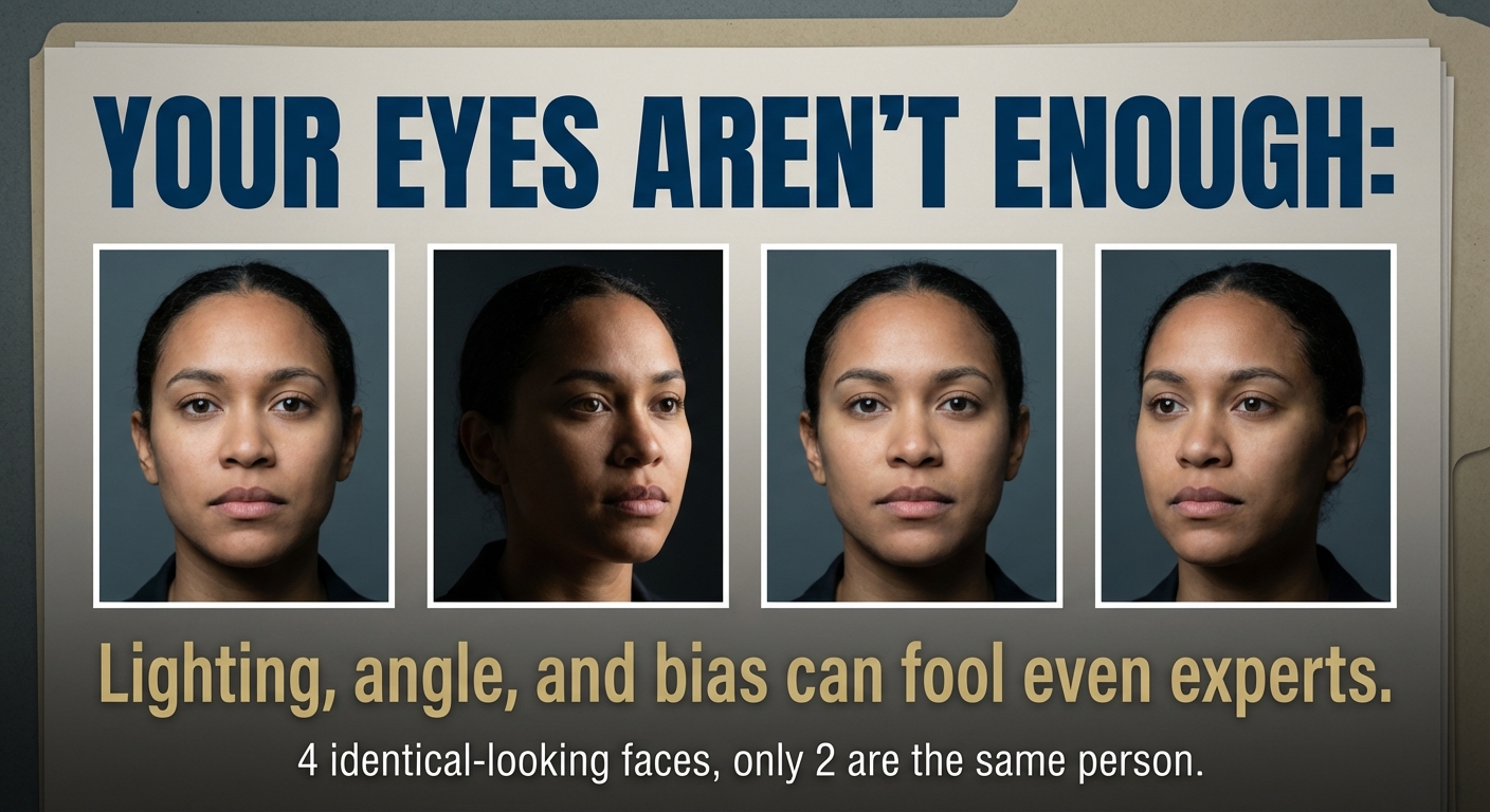 Why "It Looks Like the Same Person" Is Not Evidence