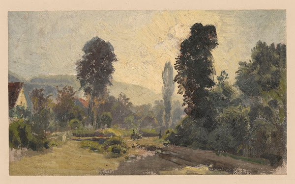 A country road in Pełcznica 1850 1881