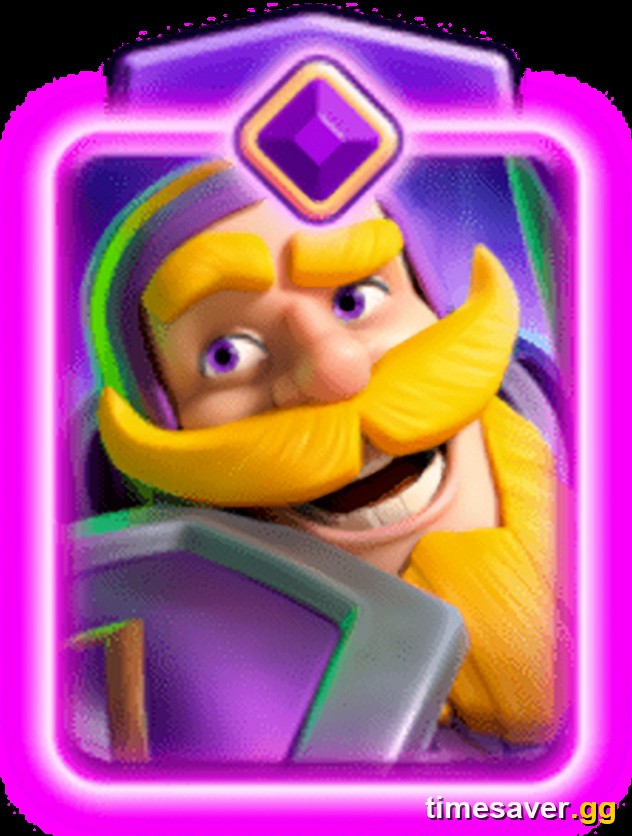 Clash Royale Evolved Knight Evolution card render