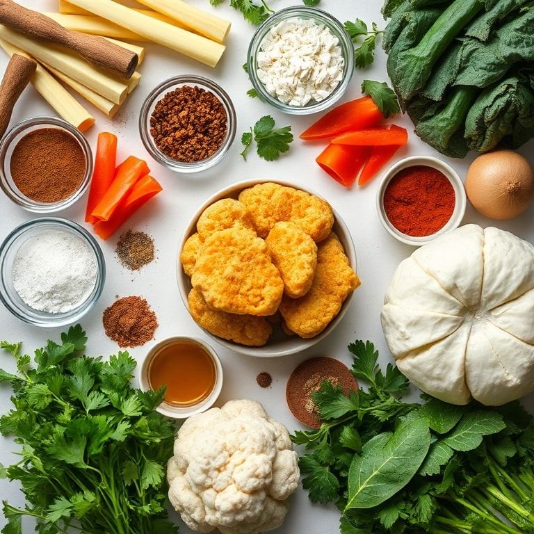 Ingredients for Crispy Air Fryer Buffalo Cauliflower Recipe – Quick & Family‑Friendly