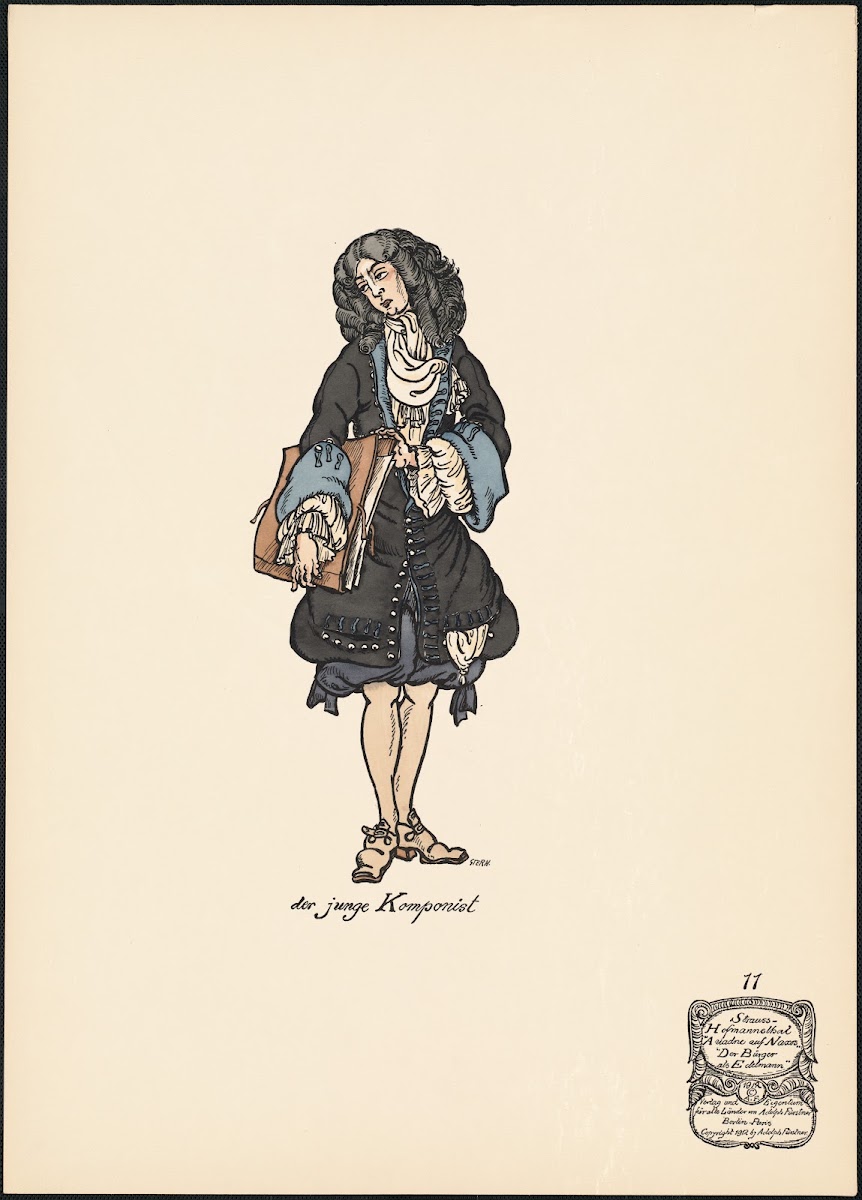 Der junge Komponist 1912