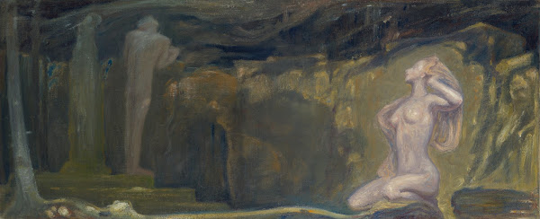 Sketch for The Forest Temple 1900