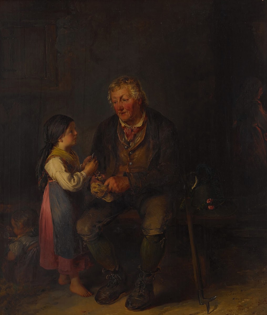 Der Grossvater The Grandfather 1852