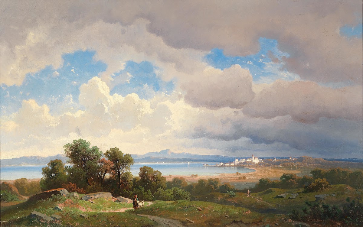 Ansicht des Ammersees 1862