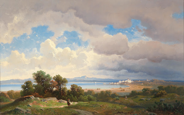 Ansicht des Ammersees 1862