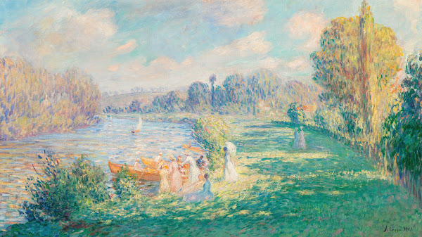 Sur les bords de la Marne 1901