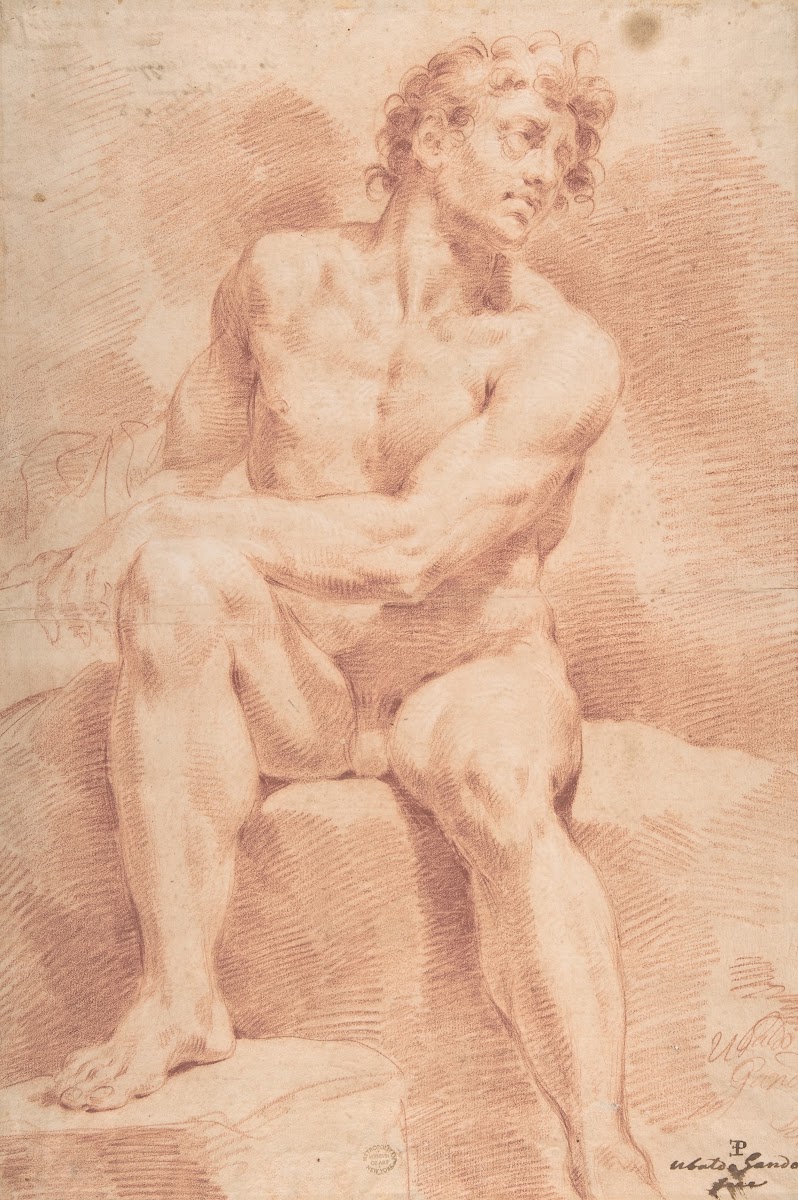 Seated Male Nude 172881
