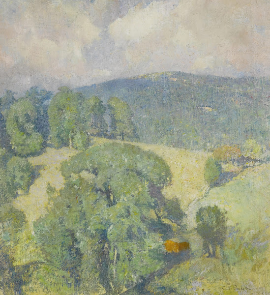 Connecticut Hillside circa 1920