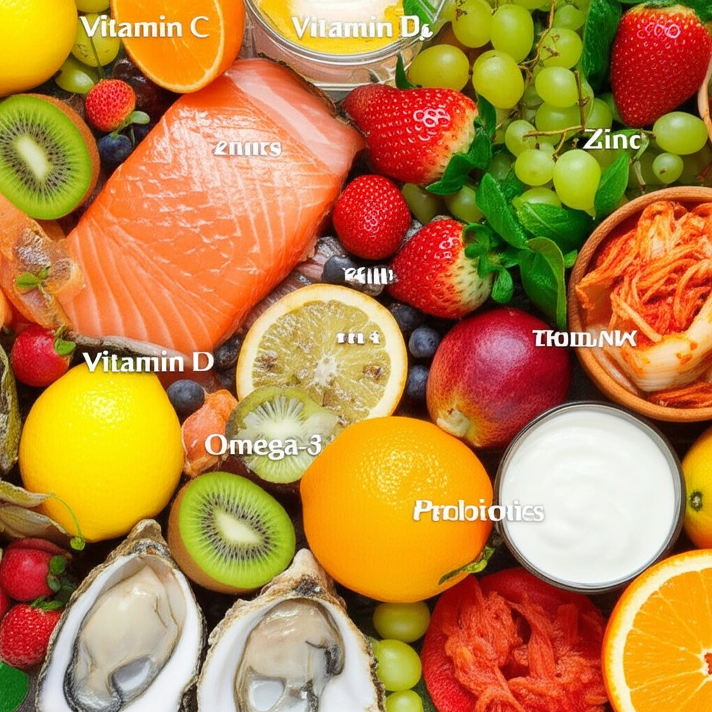 면역 지원 영양: 계절성 질환 예방을 위한 식품