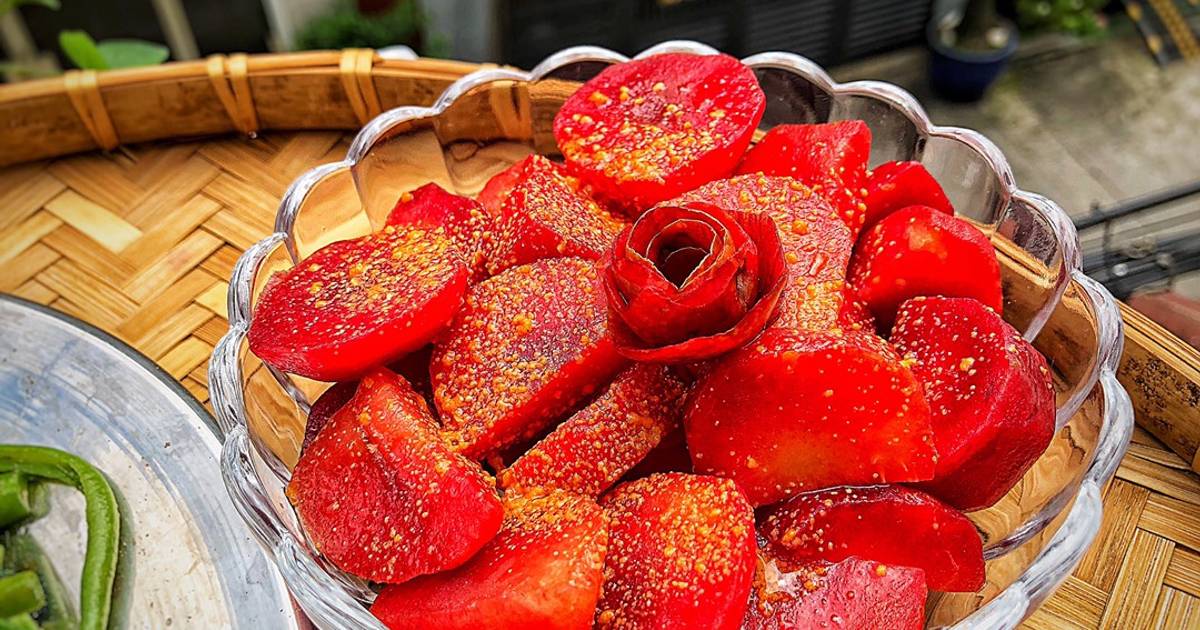 Mận Hậu Lắc Muối Tôm
