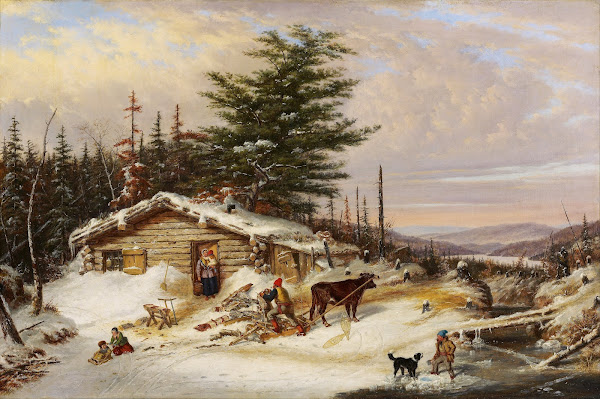 Settlers Log House 1856