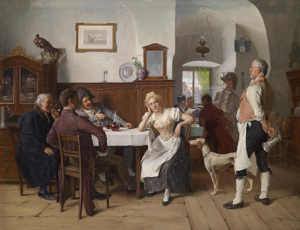 Im Wirtshaus 1900
