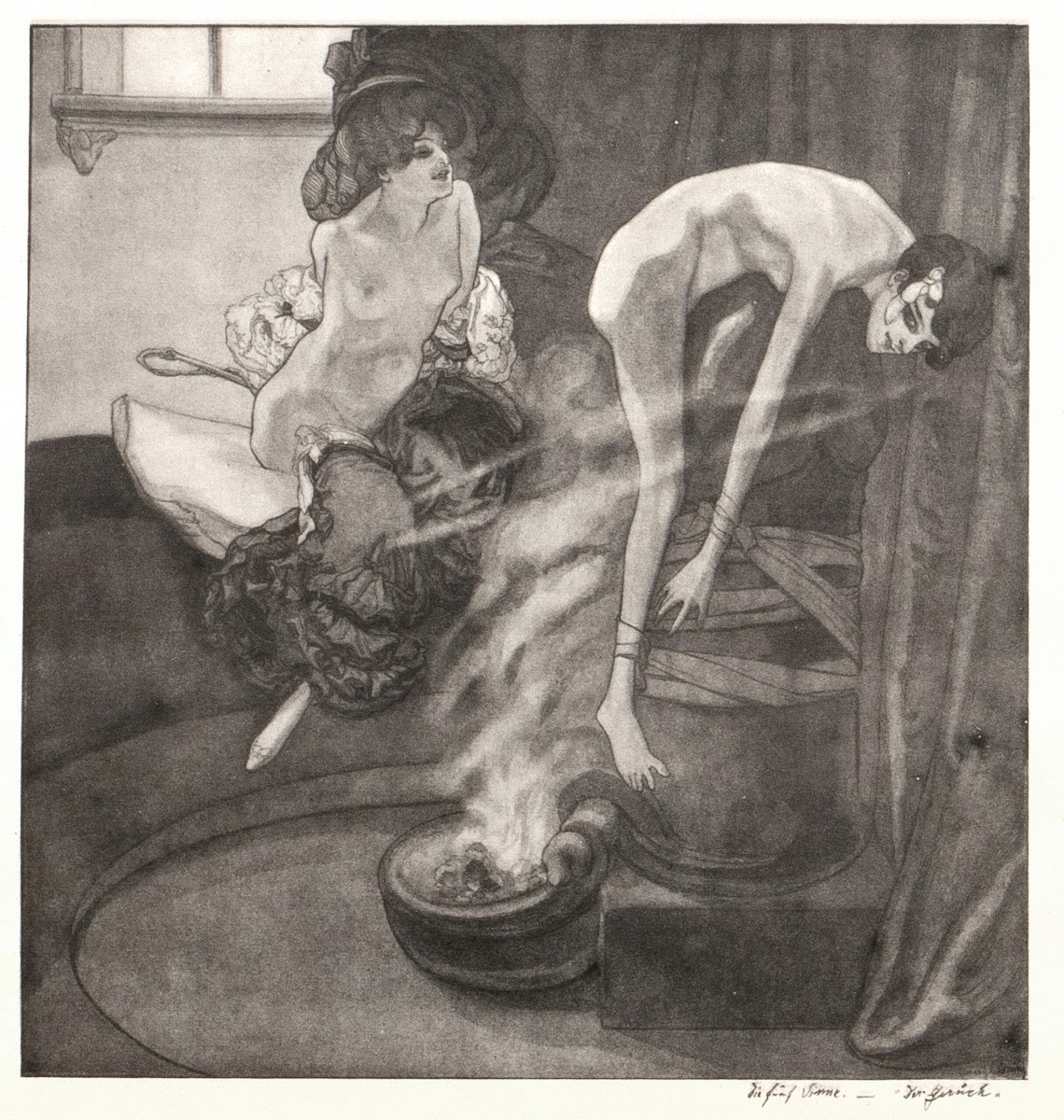 Erotische Darstellung 4 circa 1912