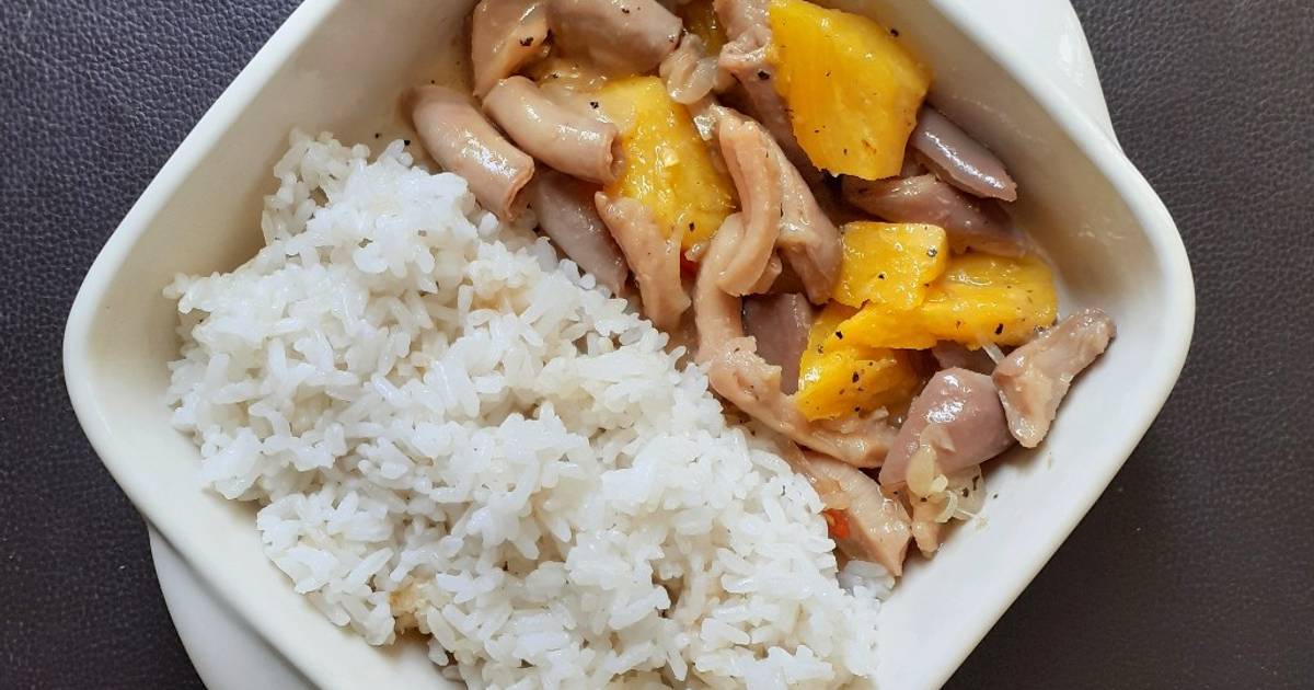 Dạ dày, lòng non khìa nước mía