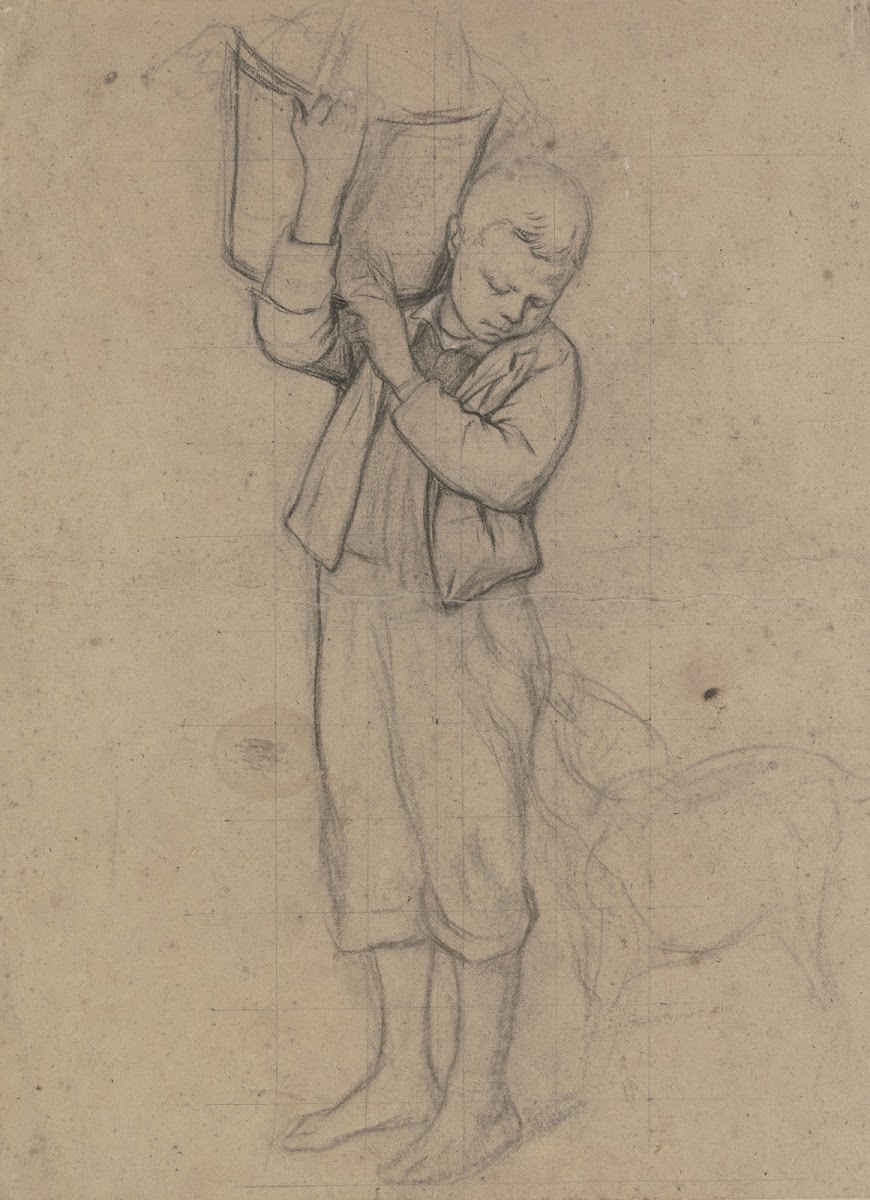Boy with goat 1862