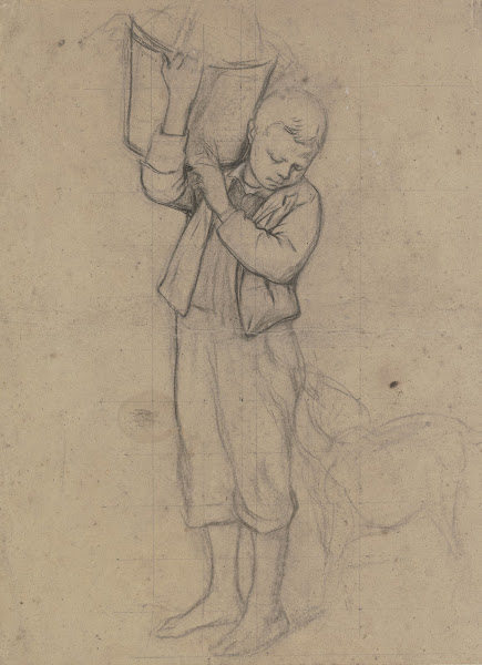Boy with goat 1862