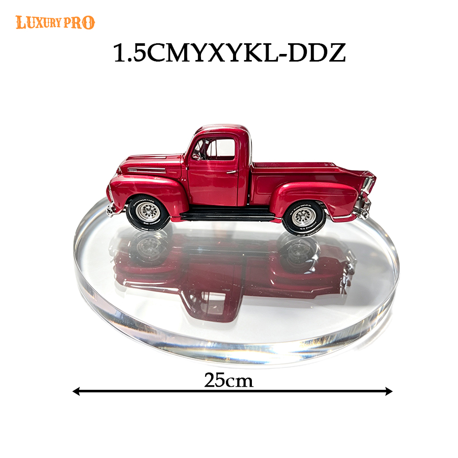 1.5cm Thick Irregularly Shaped Acrylic With Base