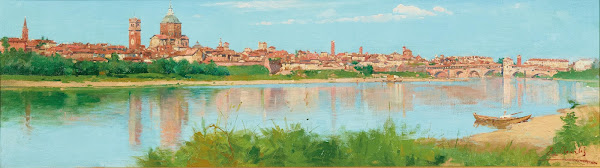 A View Of Padua From Ticino