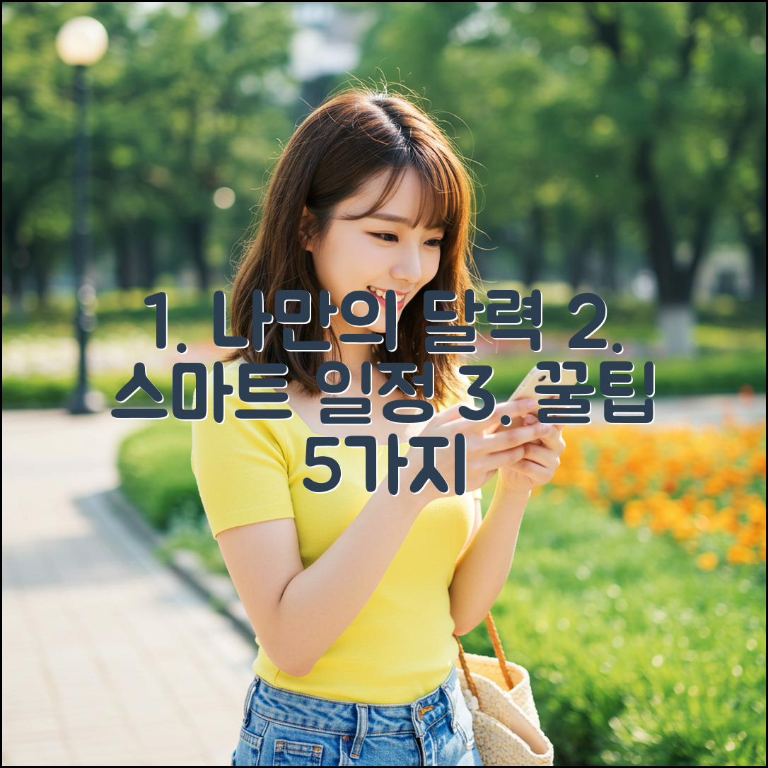 나만의 달력 테마! 스마트 일정 5가지 꿀팁