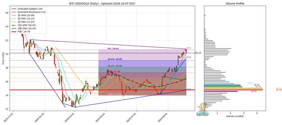 BTC vs Gold 비교