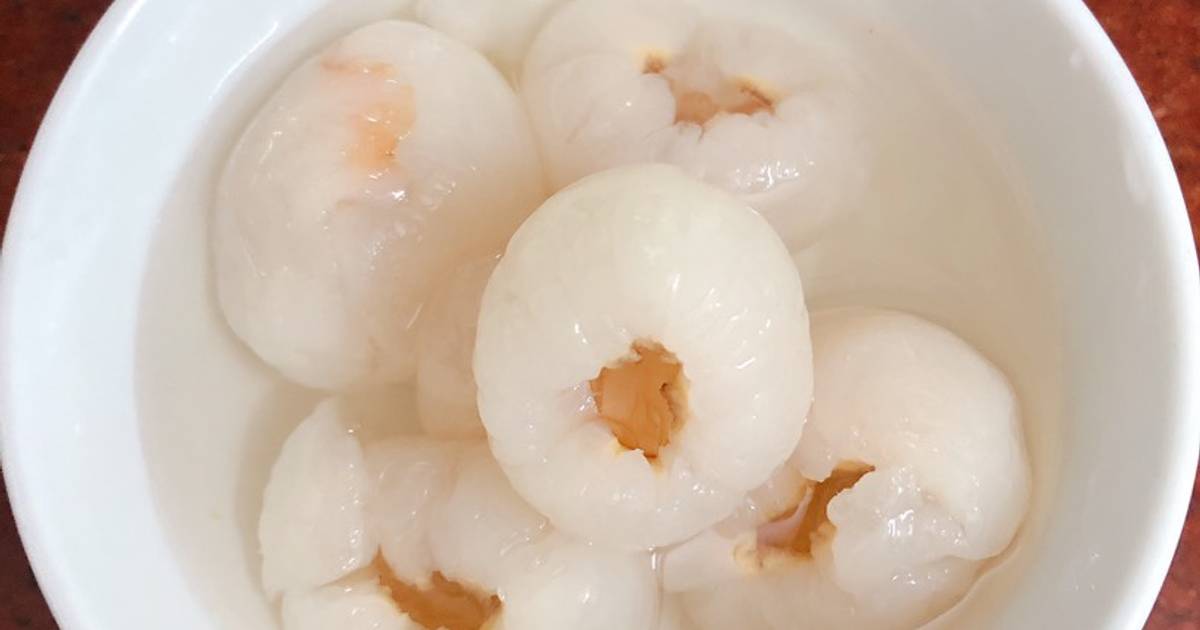 Trái Vải Ngâm Đường Phèn