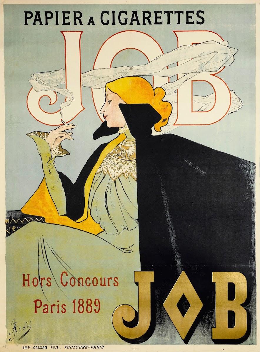Papier A Cigarettes Job 1896