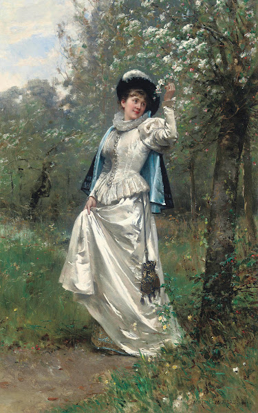 Beneath the cherry blossom 1881